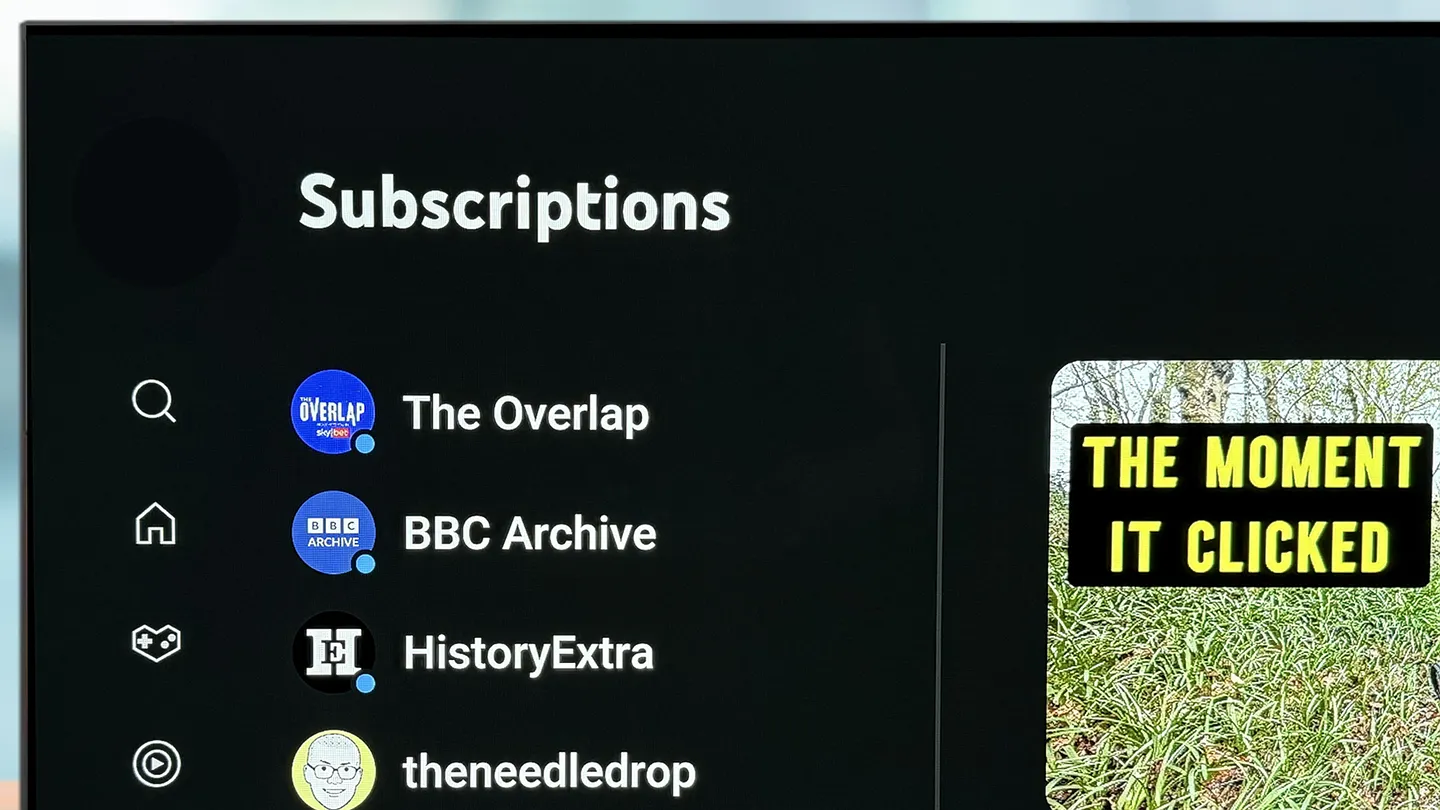 YouTube наконец-то решается на обновление для телевизоров, но не удержитесь от мелочей!