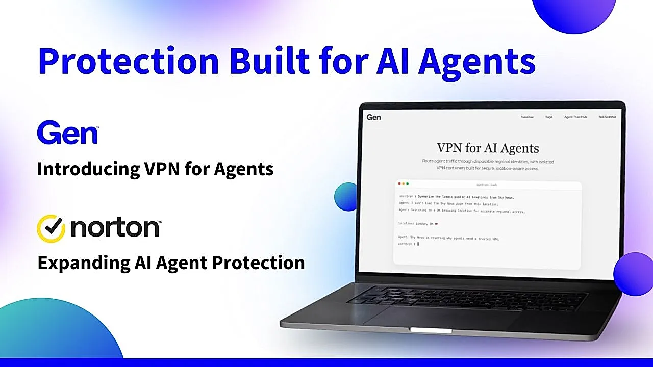 Norton VPN запустил первый AI-native VPN для агентов