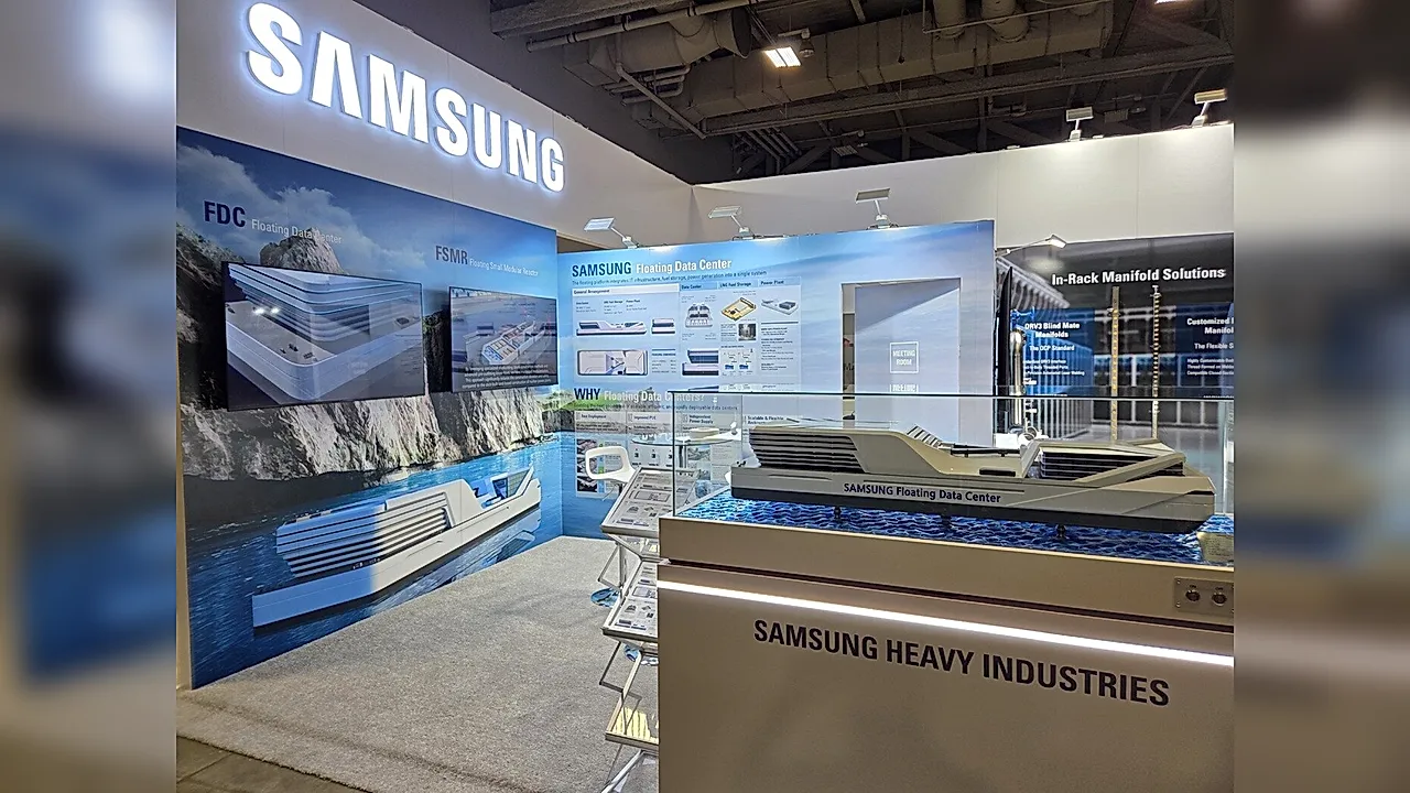 Samsung показала плавучий дата-центр для OpenAI