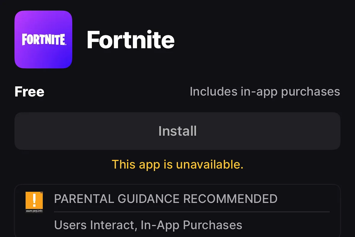 Apple заблокировала Fortnite: Открытие для нового уровня абсурда в игровой индустрии