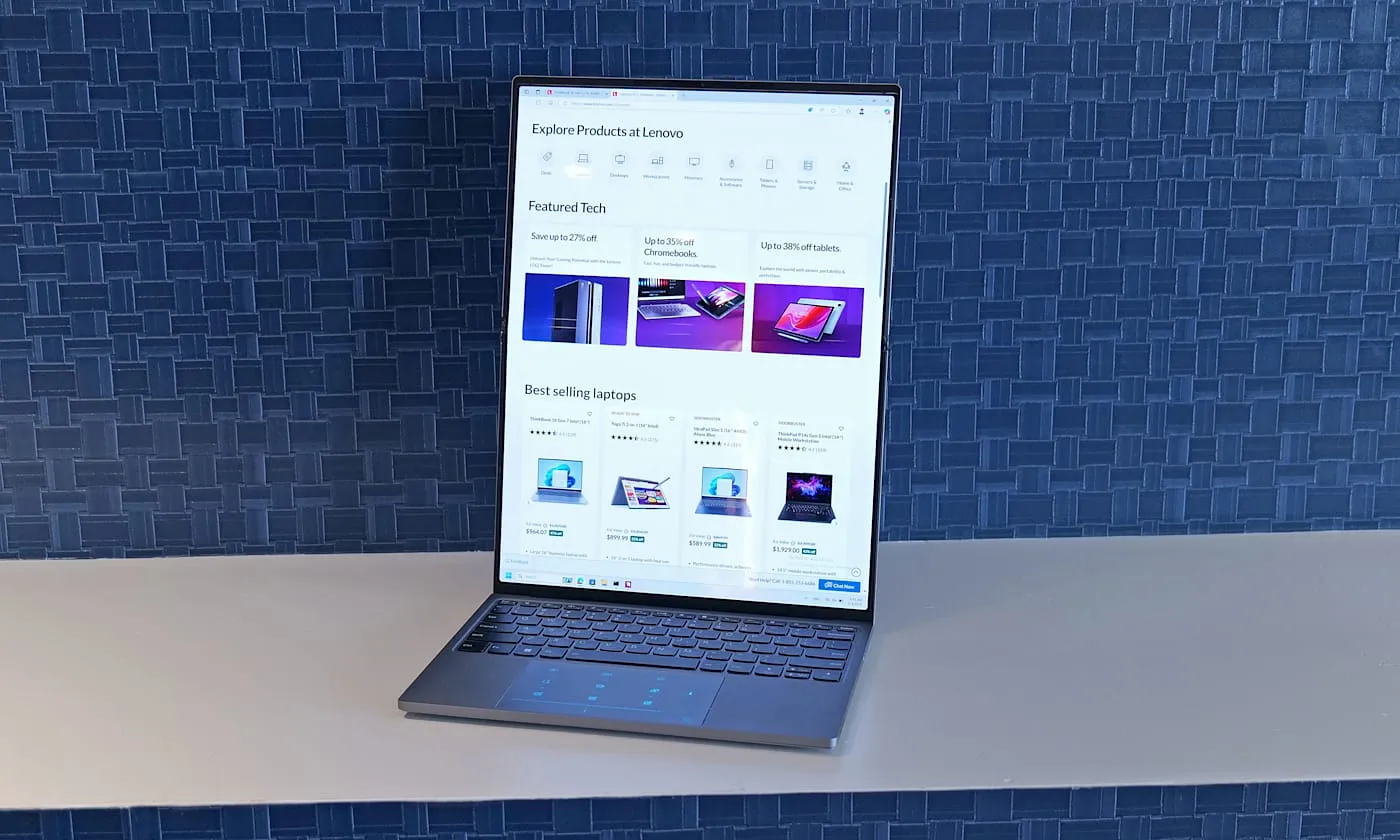Lenovo Flip: Ноутбук из будущего или просто очередной абсурд?