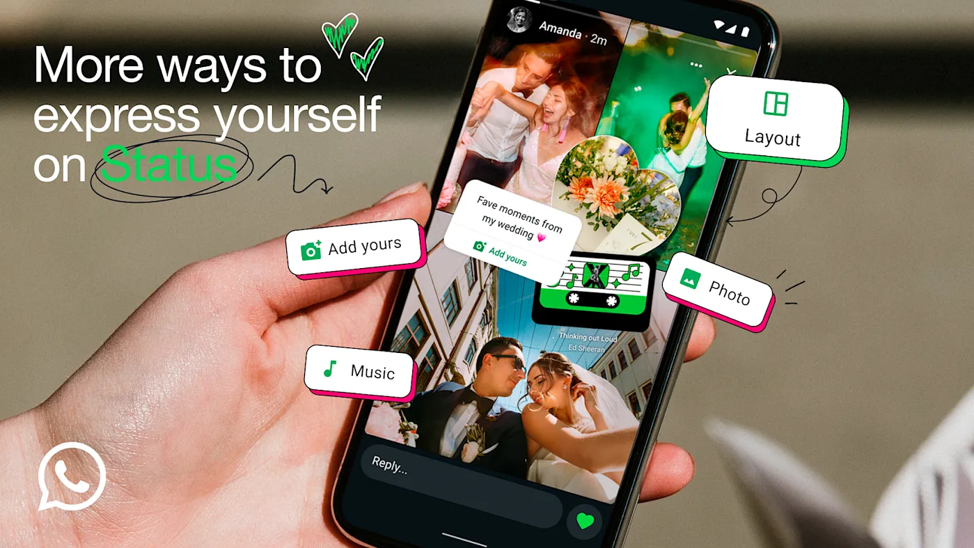 WhatsApp радует новыми возможностями для статусов